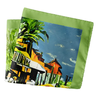 Chokore Goa Vibe Pocket Square From Chokore Arte Collection