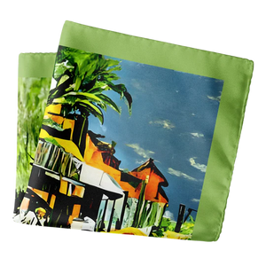 Chokore Goa Vibe Pocket Square From Chokore Arte Collection Goa Vibe Pocket Square From Chokore Arte Collection 