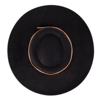 Chokore Chokore Rivet Belt Fedora Hat (Black)