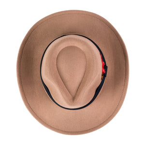 Chokore Chokore Cowboy Hat with Feather Details (Khaki) Chokore Cowboy Hat with Feather Details (Khaki) 