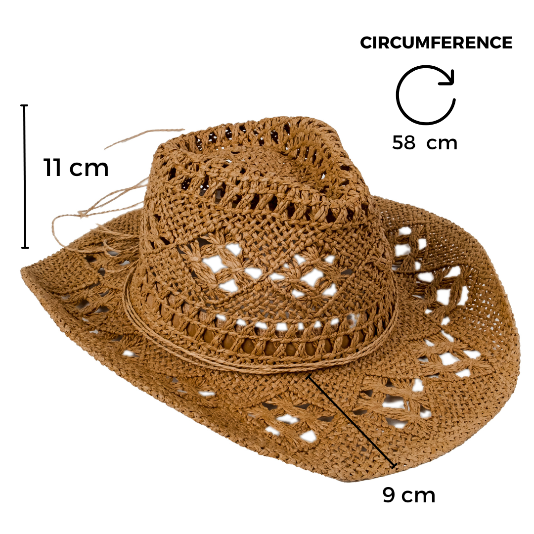 Chokore Handcrafted Cowboy Hat (Khaki)