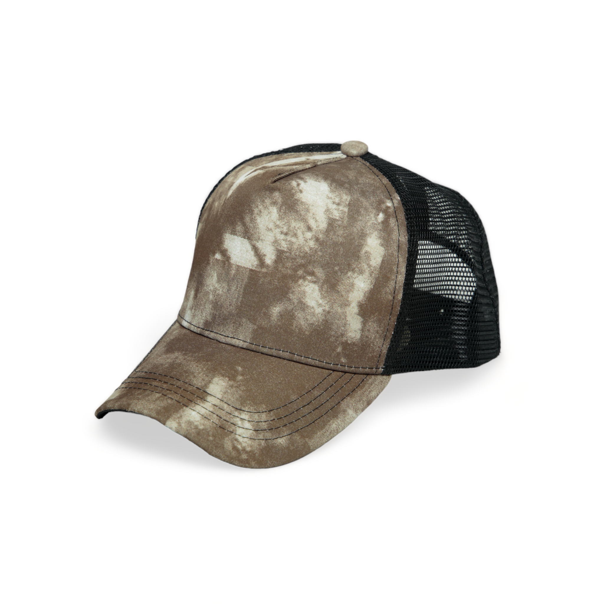 Chokore Tie-dyed Mesh Baseball Cap (Khaki)