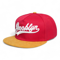 Chokore Chokore Flat Brim Embroidered Outdoor Cap (Red)