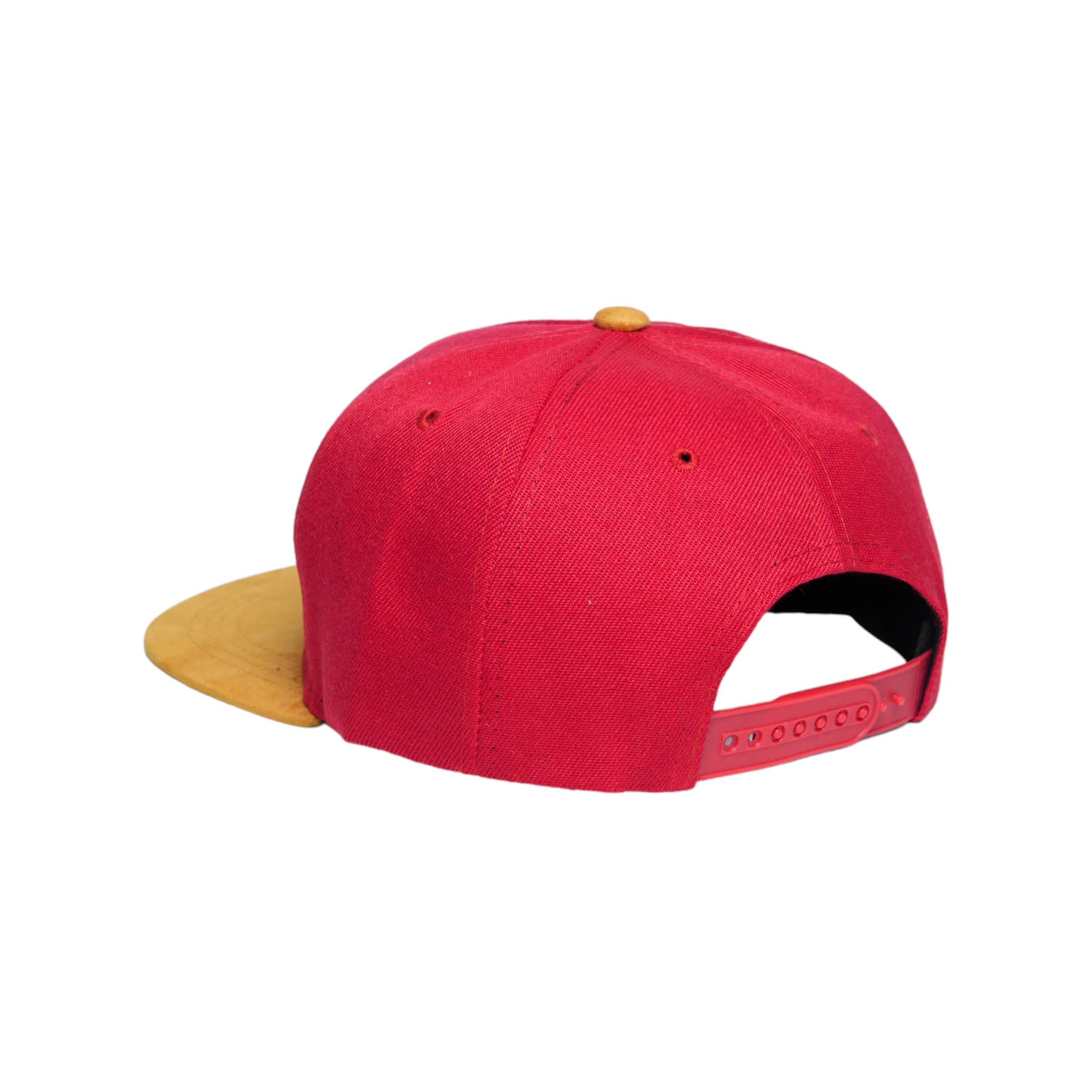 Chokore Flat Brim Embroidered Outdoor Cap (Red)