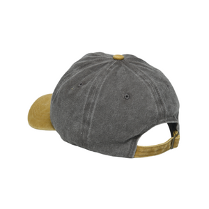 Chokore Chokore Washed Denim Baseball Cap in Dual Tone (Brown) Chokore Washed Denim Baseball Cap in Dual Tone (Brown) 