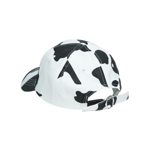 Chokore Chokore Cow Print Baseball Cap (White) Chokore Cow Print Baseball Cap (White) 