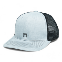 Chokore Chokore Curved Brim Mesh Baseball Cap (Grey & Black)