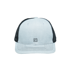 Chokore Chokore Curved Brim Mesh Baseball Cap (Grey & Black) Chokore Curved Brim Mesh Baseball Cap (Grey & Black) 