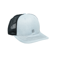 Chokore Chokore Curved Brim Mesh Baseball Cap (Grey & Black)