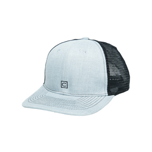 Chokore Chokore Curved Brim Mesh Baseball Cap (Grey & Black) Chokore Curved Brim Mesh Baseball Cap (Grey & Black) 