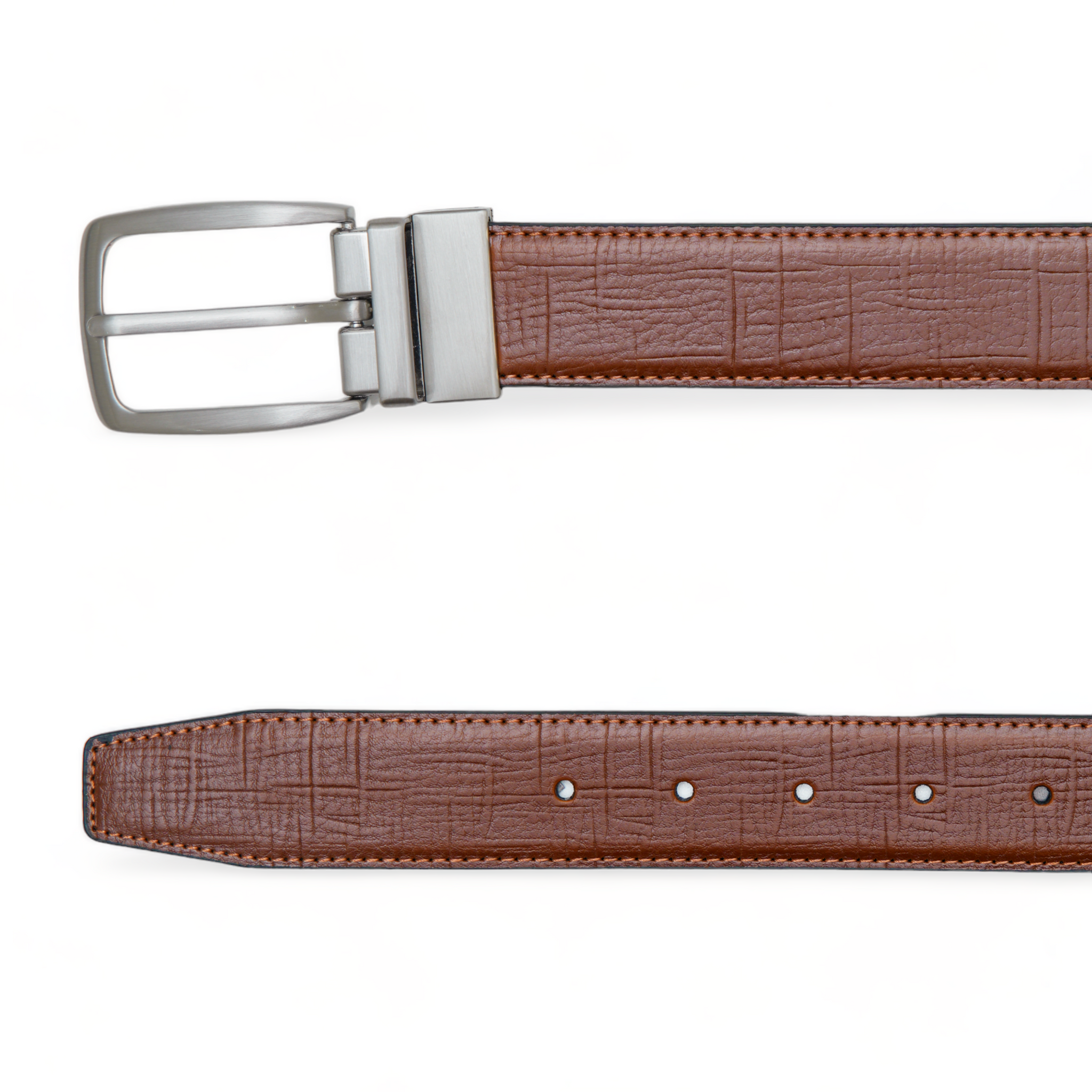 Chokore Reversible Vegan Leather Belt (Brown & Black)