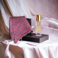 Chokore Chokore Special 2-in-1 Gift Set for Her(Pink and Purple Silk Scarf & 20 ml Enchanted Perfume)