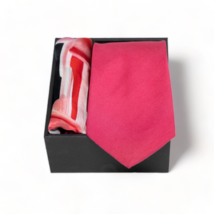 Chokore Chokore Special 2-in-1 Gift Set for Him (Solid Pink Necktie & Jaipur Pocket Square) Chokore Special 2-in-1 Gift Set for Him (Solid Pink Necktie & Jaipur Pocket Square) 