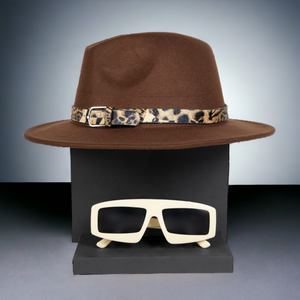 Chokore Chokore Special 2-in-1 Gift Set for Her (Fedora Hat & Sunglasses) Chokore Special 2-in-1 Gift Set for Her (Fedora Hat & Sunglasses) 