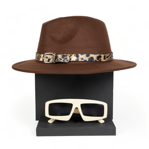 Chokore Chokore Special 2-in-1 Gift Set for Her (Fedora Hat & Sunglasses) Chokore Special 2-in-1 Gift Set for Her (Fedora Hat & Sunglasses) 