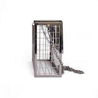 Chokore Chokore Metallic Cage Handbag (Black)